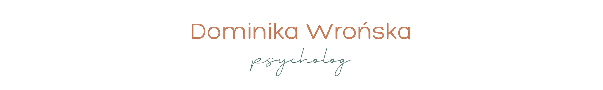 Psycholog Wrońska